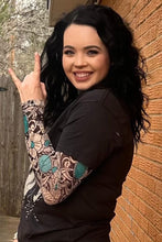 Load image into Gallery viewer, Tattoos On This Town Mesh Top