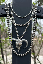 Load image into Gallery viewer, Wild & Western Skull Necklace