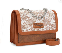 Load image into Gallery viewer, Wrangler Chic Lace Chain Shoulder Bag-Brown