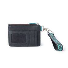 Load image into Gallery viewer, Myra Turquoise Leather Wallet