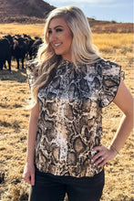 Load image into Gallery viewer, Babydoll Top Snake