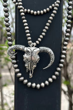 Load image into Gallery viewer, Wild & Western Skull Necklace