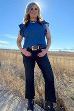 Load image into Gallery viewer, Baby Doll Dark Wash Denim