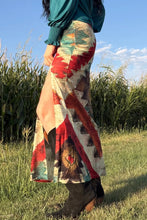 Load image into Gallery viewer, Aztec Sundown Slit Skirt