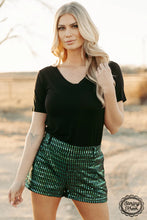 Load image into Gallery viewer, Shimmy Up Shorts Turquoise