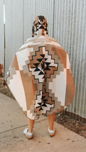 Load image into Gallery viewer, Aztec Rain Poncho