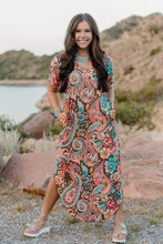Load image into Gallery viewer, Paisley Of My Heart Maxi Dress