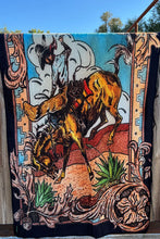 Load image into Gallery viewer, Rough Start Rodeo Blanket