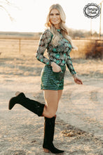 Load image into Gallery viewer, Shimmy Up Shorts Turquoise