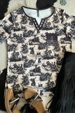 Load image into Gallery viewer, Rodeo Road Booth Stitch Top