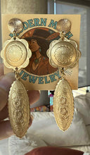 Load image into Gallery viewer, Brass Earrings