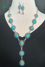 Load image into Gallery viewer, Turquoise Necklace & Earrings