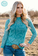 Load image into Gallery viewer, Cowgirl Thing Mesh Top