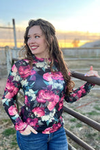 Load image into Gallery viewer, Where Flowers Bloom Mesh Top