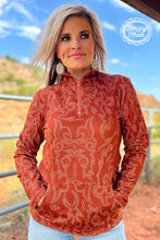 Load image into Gallery viewer, Rustic Ranch Boot Stitch Pullover