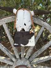 Load image into Gallery viewer, Sublime Cow Print Hand Tooled Purse