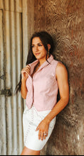 Load image into Gallery viewer, Whiskey Creek Vest Dusty Rose
