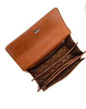 Load image into Gallery viewer, Wrangler Chic Lace Chain Shoulder Bag-Brown
