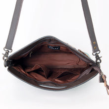 Load image into Gallery viewer, Olay American Darling Turquoise Croc Clutch
