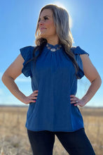 Load image into Gallery viewer, Baby Doll Dark Wash Denim
