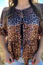 Load image into Gallery viewer, Hear Me Roar Tie Top
