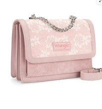 Load image into Gallery viewer, Wrangler Chic Lace Chain Shoulder Bag Pink
