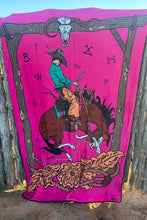 Load image into Gallery viewer, Rosette Rodeo Blanket
