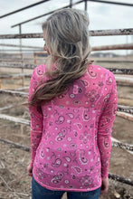 Load image into Gallery viewer, Bandana Babe Mesh Top Pink
