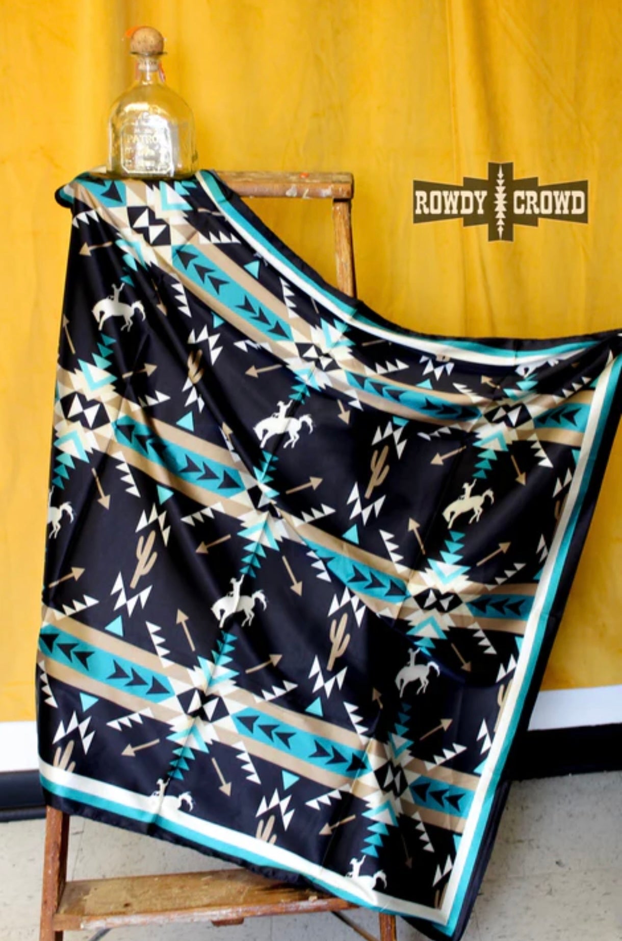 The Bronc Wild Rag – Double Bar-M Boutique
