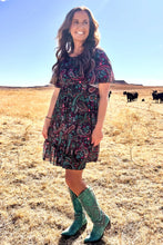 Load image into Gallery viewer, Painted Night Paisley Dress
