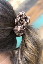 Load image into Gallery viewer, Leopard Outlaw scrunchie
