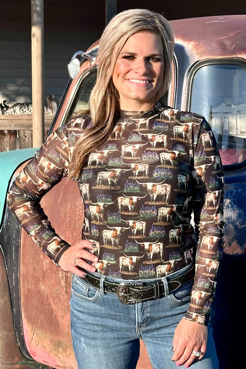 Somewhere In Texas  Mesh Top