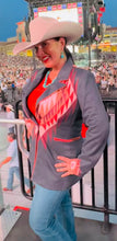 Load image into Gallery viewer, Black Aztec Lapel Blazer
