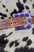 Load image into Gallery viewer, Purple Color Buckle Up Belt Buckle
