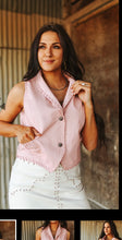 Load image into Gallery viewer, Whiskey Creek Vest Dusty Rose
