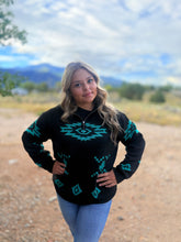 Load image into Gallery viewer, Black Calhoun Pullover Sweater
