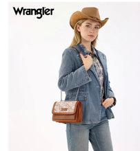 Load image into Gallery viewer, Wrangler Chic Lace Chain Shoulder Bag-Brown
