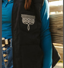 Load image into Gallery viewer, Black Boot Stitch Puffer  Vest
