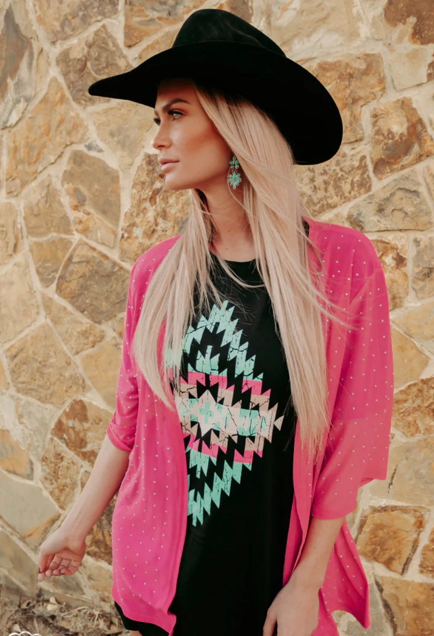 Only Prettier Pink Cardigan
