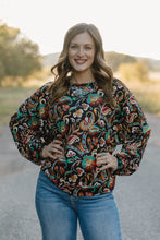 Load image into Gallery viewer, Painted Paisley Top
