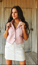 Load image into Gallery viewer, Whiskey Creek Vest Dusty Rose
