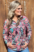 Load image into Gallery viewer, Midnight Bloom Pullover
