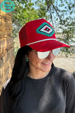 Load image into Gallery viewer, The Rambler Trucker Cap -Red
