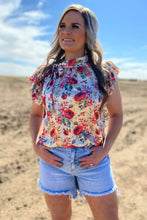 Load image into Gallery viewer, Porcelain Petals Top
