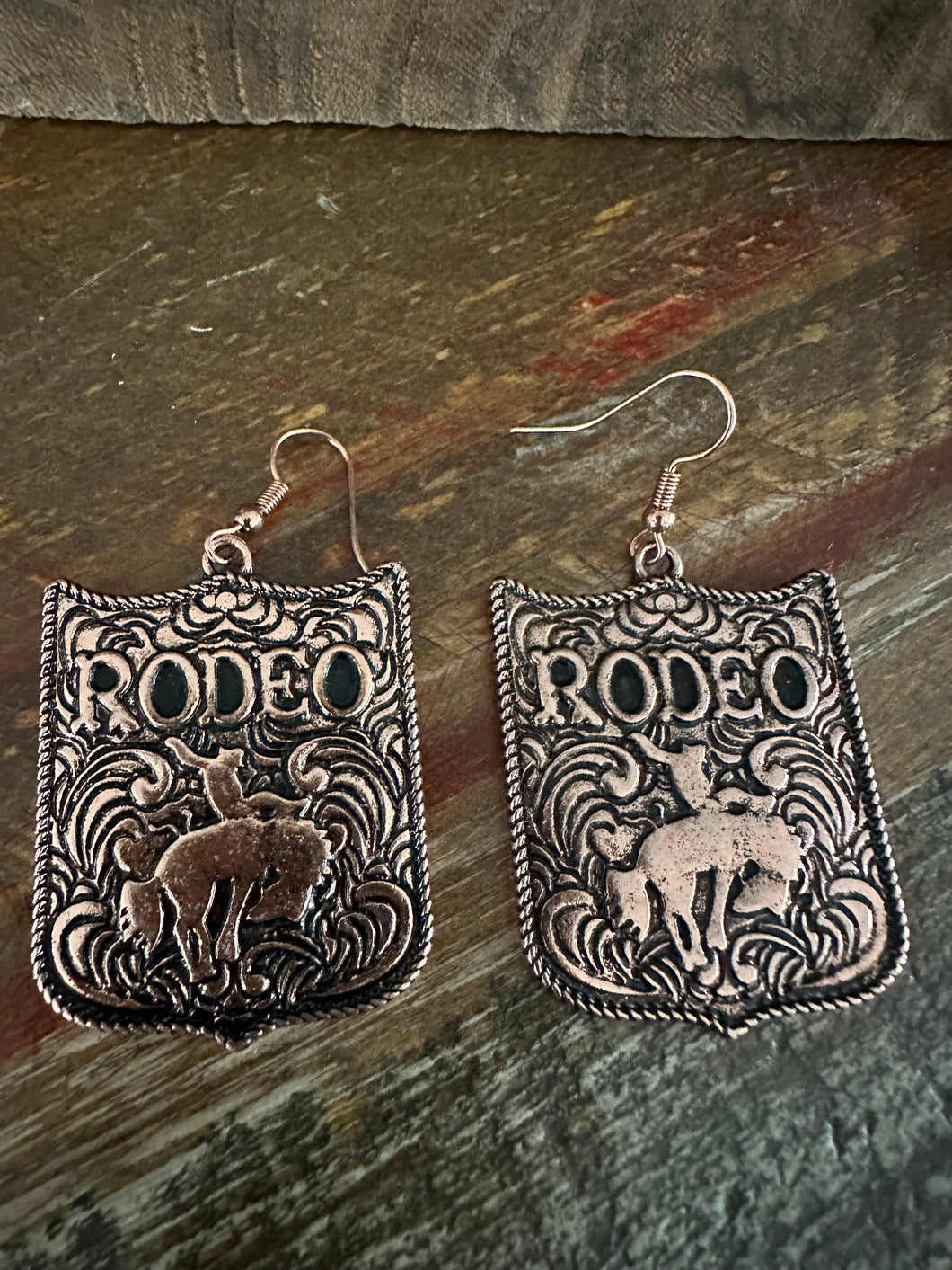 Coppertone Rodeo Earrings