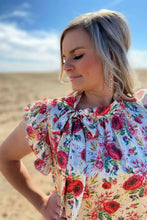 Load image into Gallery viewer, Porcelain Petals Top
