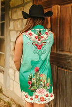 Load image into Gallery viewer, CACTUS SHORT SLEEVE DRESS
