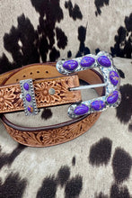 Load image into Gallery viewer, Purple Color Buckle Up Belt Buckle

