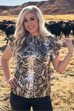 Load image into Gallery viewer, Babydoll Top Snake
