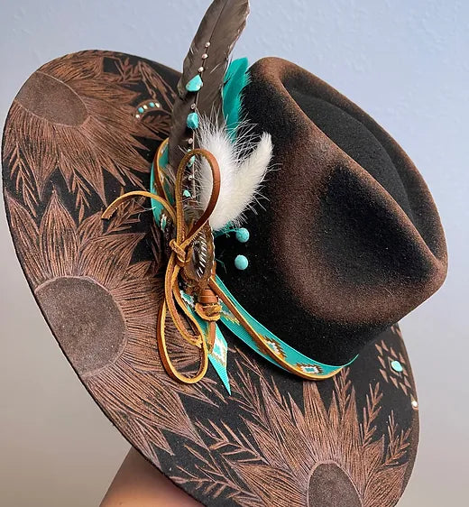 Turquoise Hat